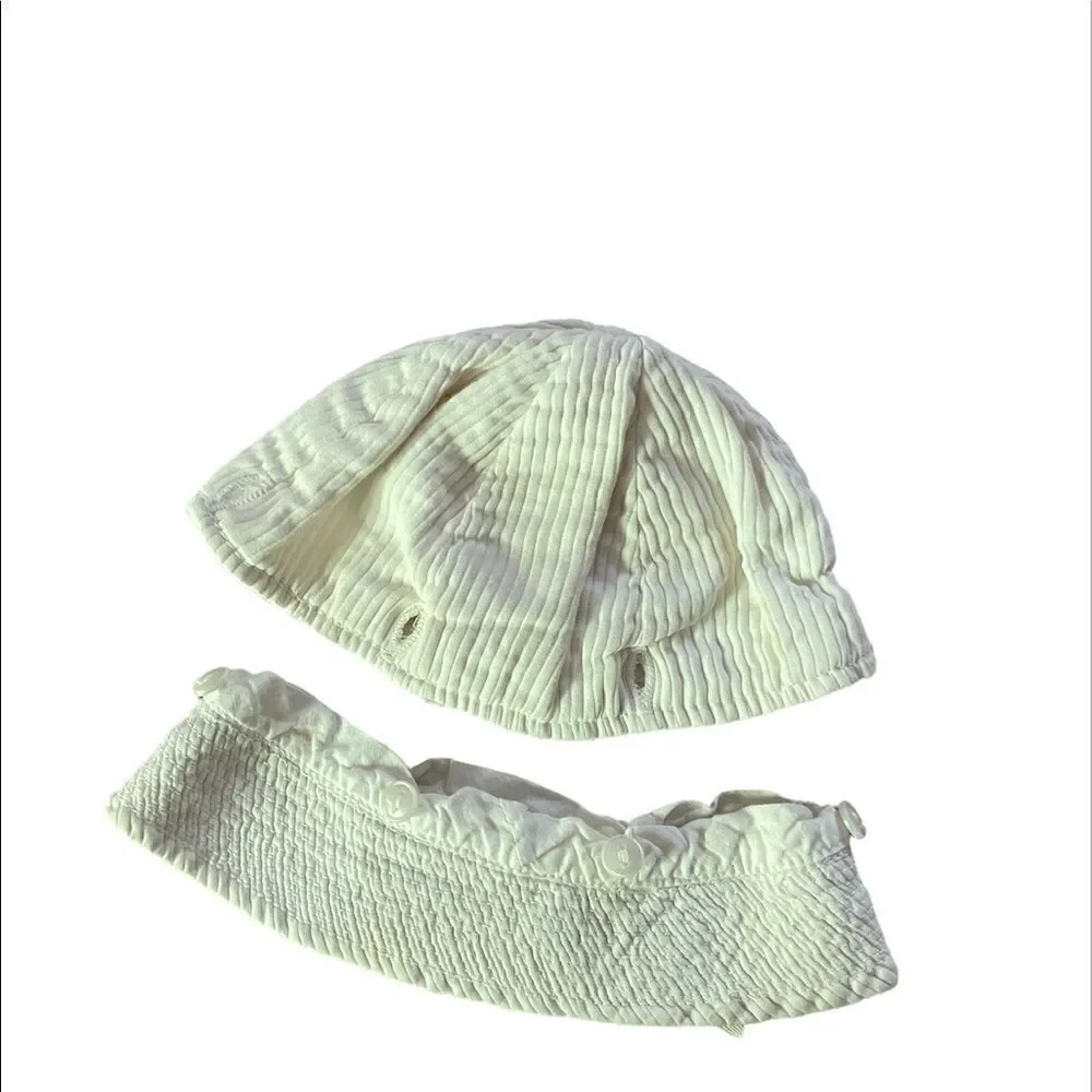 Pair of Vintage Baby Bucket Sun Hats